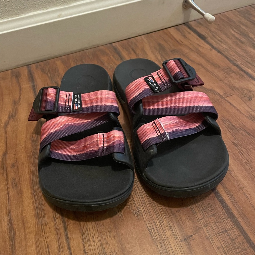Chacos Sandals with Pink Straps
